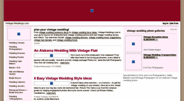 vintage.weddings.com