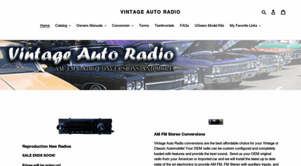 vintageautoradio.com