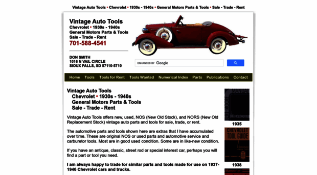 vintageautotools.com