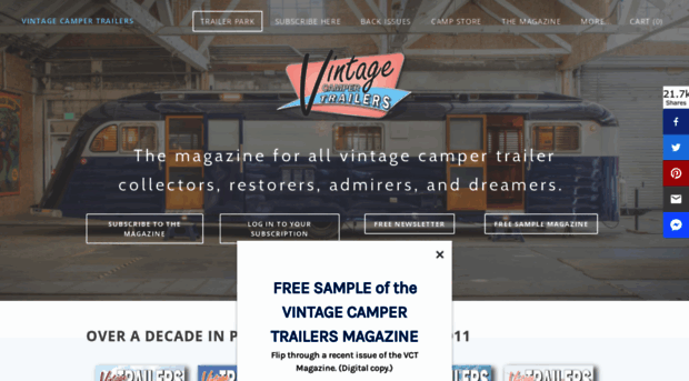 vintagecampertrailers.com