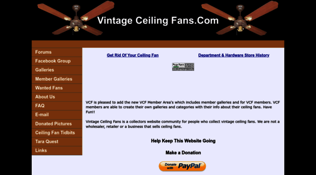 vintageceilingfans.com