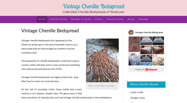 vintagechenillebedspread.com