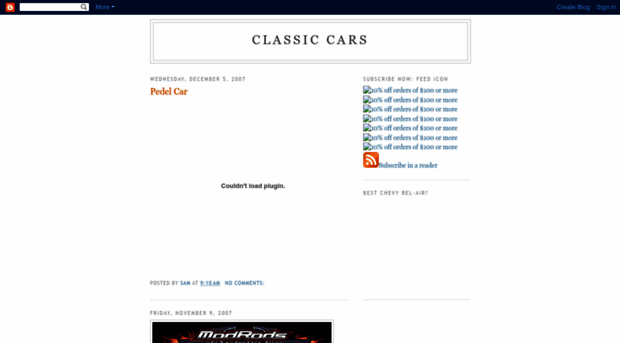 vintageclassiccars.blogspot.com
