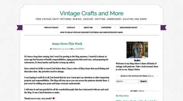 vintagecraftsandmore.com