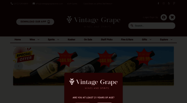 vintagegrapewines.com