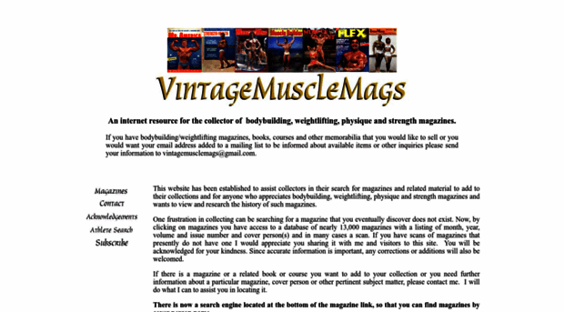 vintagemusclemags.com