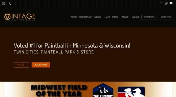 vintagepaintballpark.com