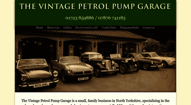 vintagepetrolpumpgarage.co.uk