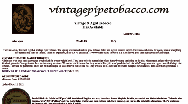 vintagepipetobacco.com