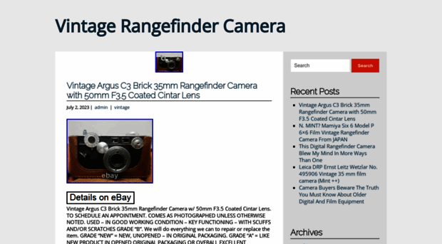 vintagerangefindercamera.info