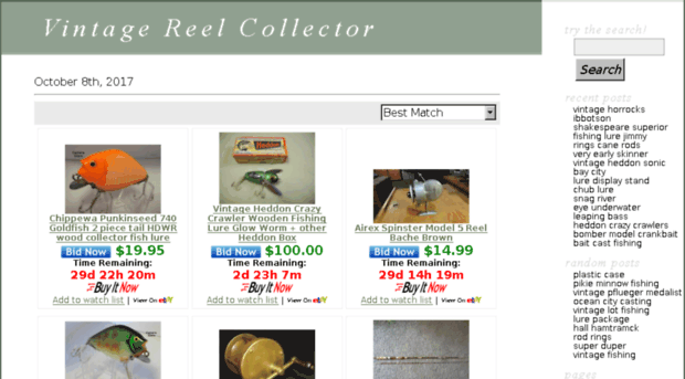 vintagereelcollector.com