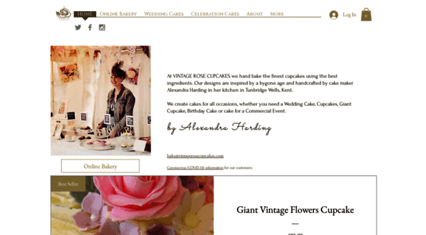 vintagerosecupcakes.com