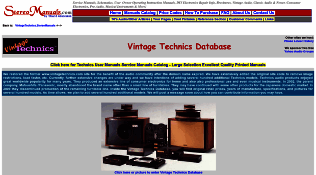 vintagetechnics.stereomanuals.com