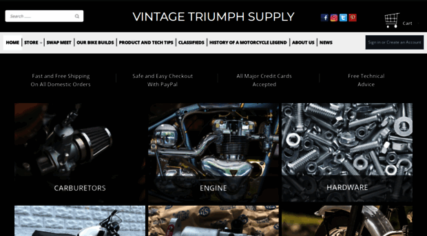 vintagetriumphsupply.com