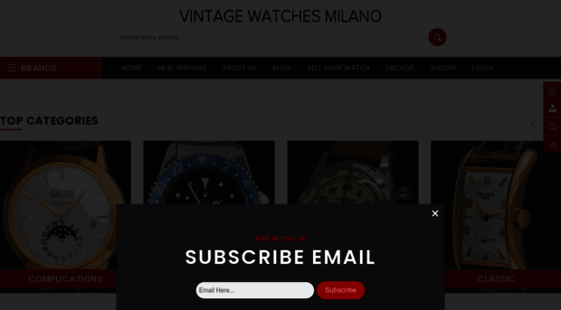 vintagewatchesmilano.com