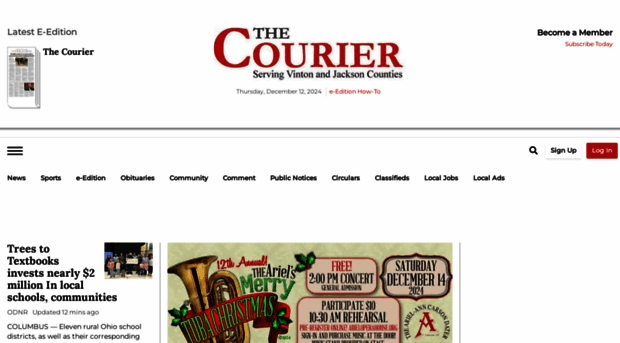 vintonjacksoncourier.com