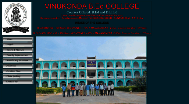 vinukondabedcollege.org