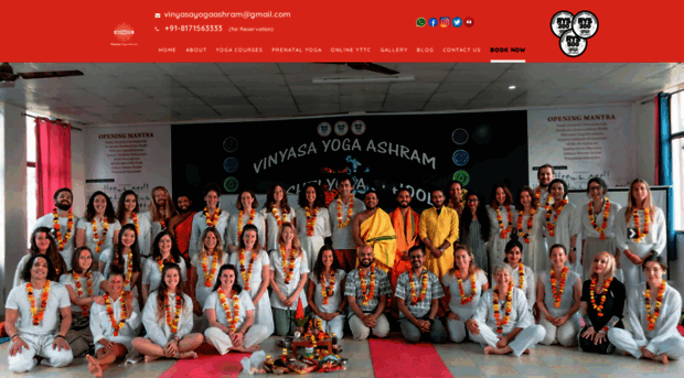 vinyasayogaashram.com