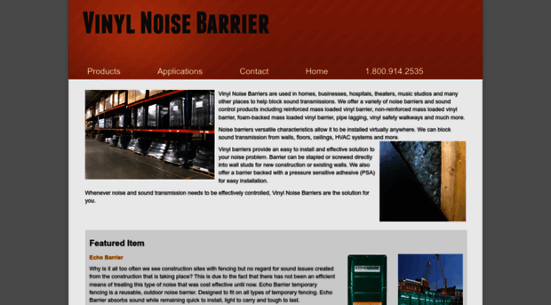 vinylnoisebarrier.com