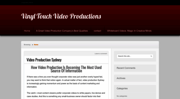 vinyltouchproductions.com