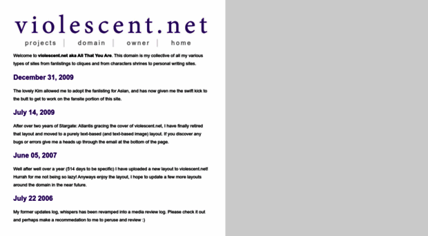 violescent.net