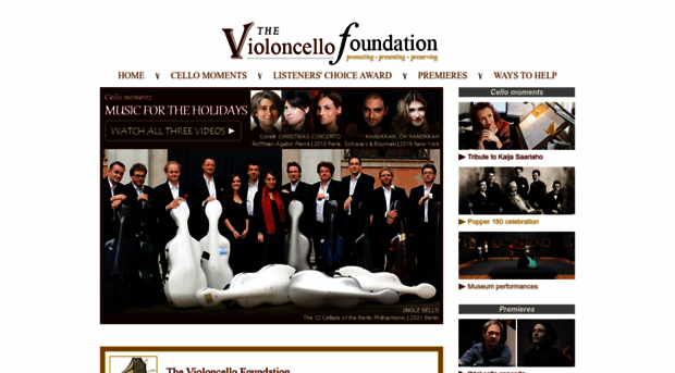violoncellofoundation.org