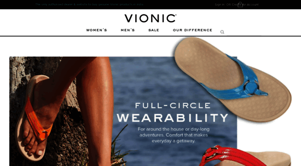 vionicshoes.in