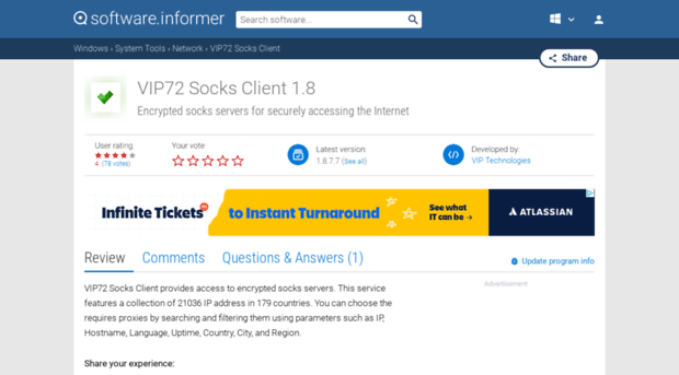 vip72-socks-client.software.informer.com