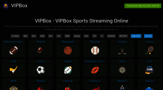 vipbox24.online - VIPBoxTV | Free Live Sports St... - VIP Box 24