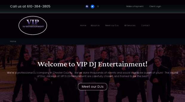 vipdjentertainment.com