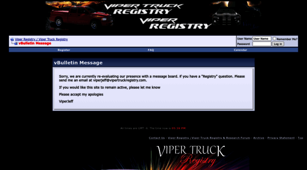 viperregistry.com