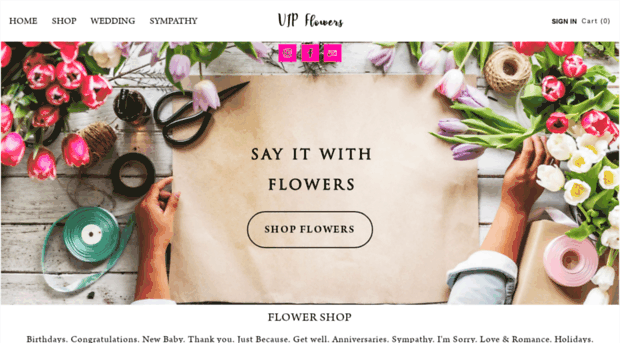 vipflowerspdx.com