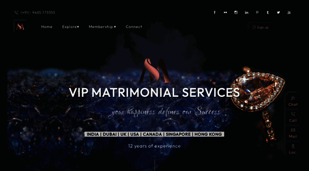 vipmatrimonialservices.com