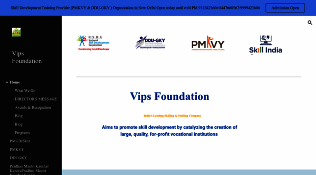 vipsfoundation.org