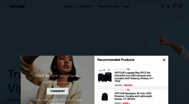 viptourluggage.com