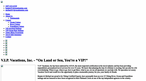 vipvacationsinc.com