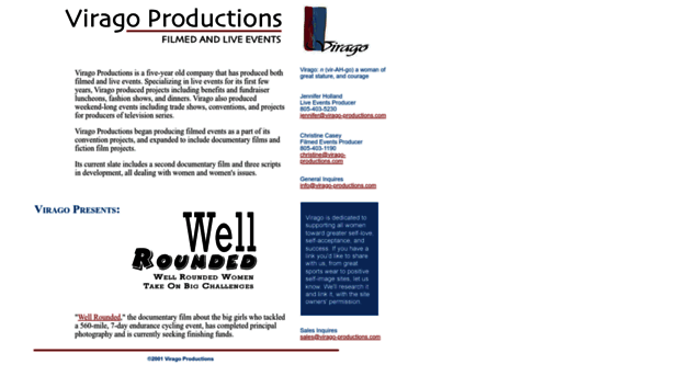 virago-productions.com