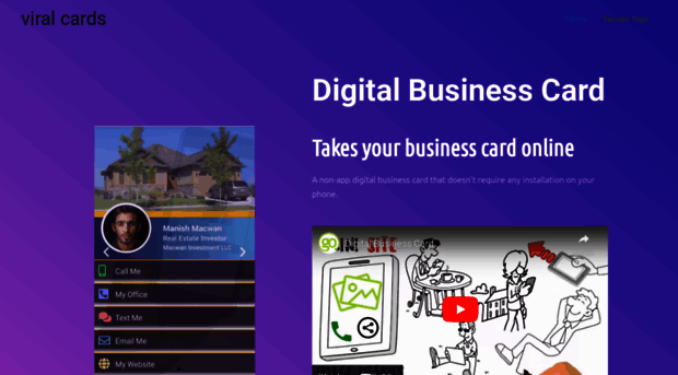 viral-digital-business-cards.com