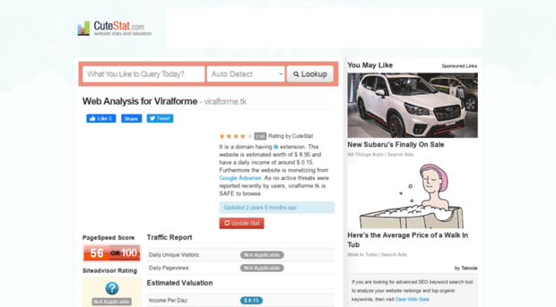 viralforme.tk.cutestat.com