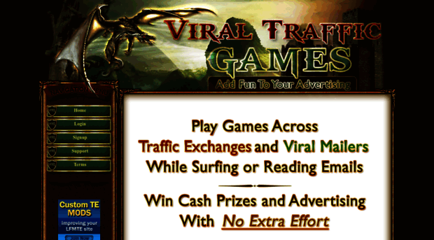 viraltrafficgames.com