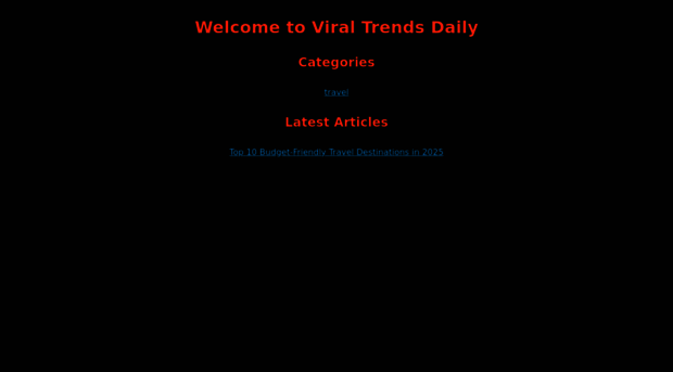 viraltrendsdaily.com