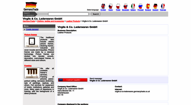 virgils-a-co-lederwaren.germanytrade.co.uk