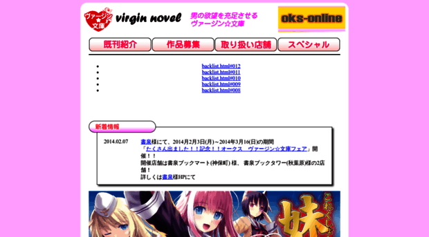 virgin-novel.com