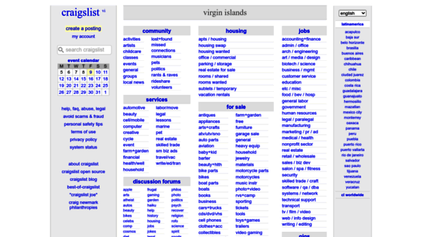 virgin.craigslist.org