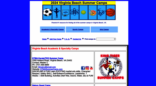 virginiabeachsummercamps.org