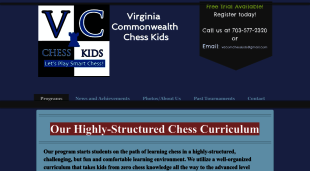 virginiacommonwealthchesskids.com