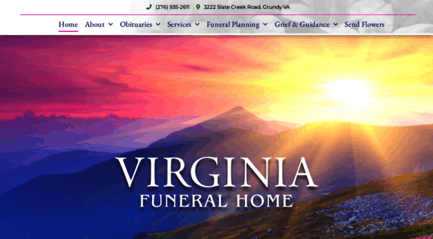 virginiafuneralhomeofgrundy.com