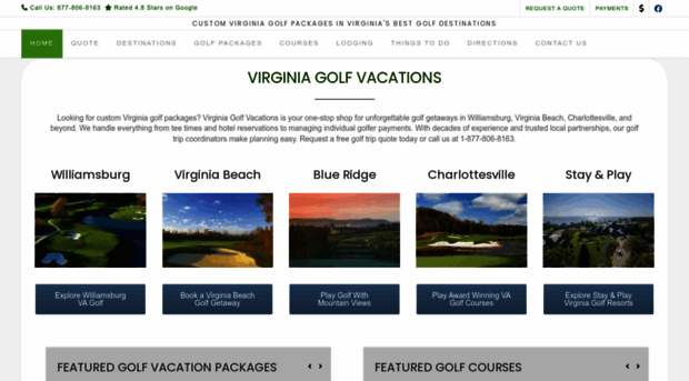 virginiagolfvacations.com