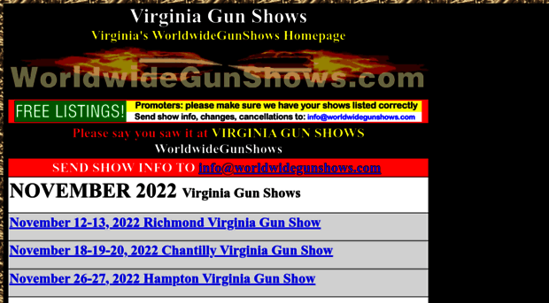 virginiagunshows.net