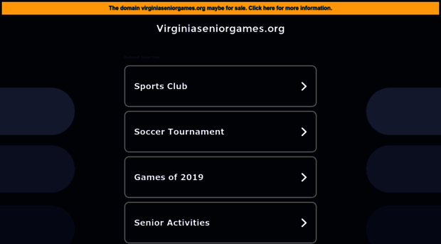 virginiaseniorgames.org